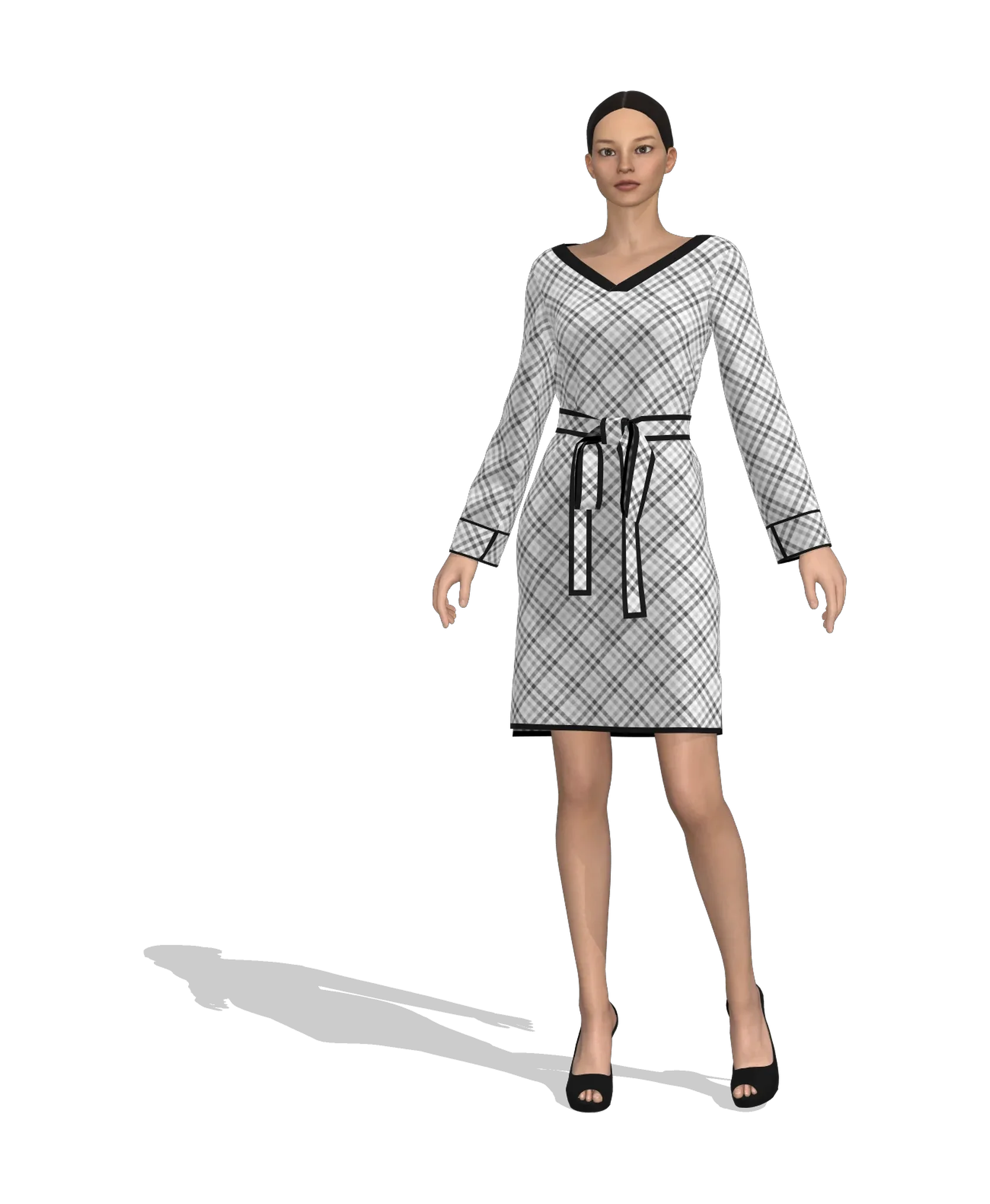 KDscion p13 full sleeve swift dress
